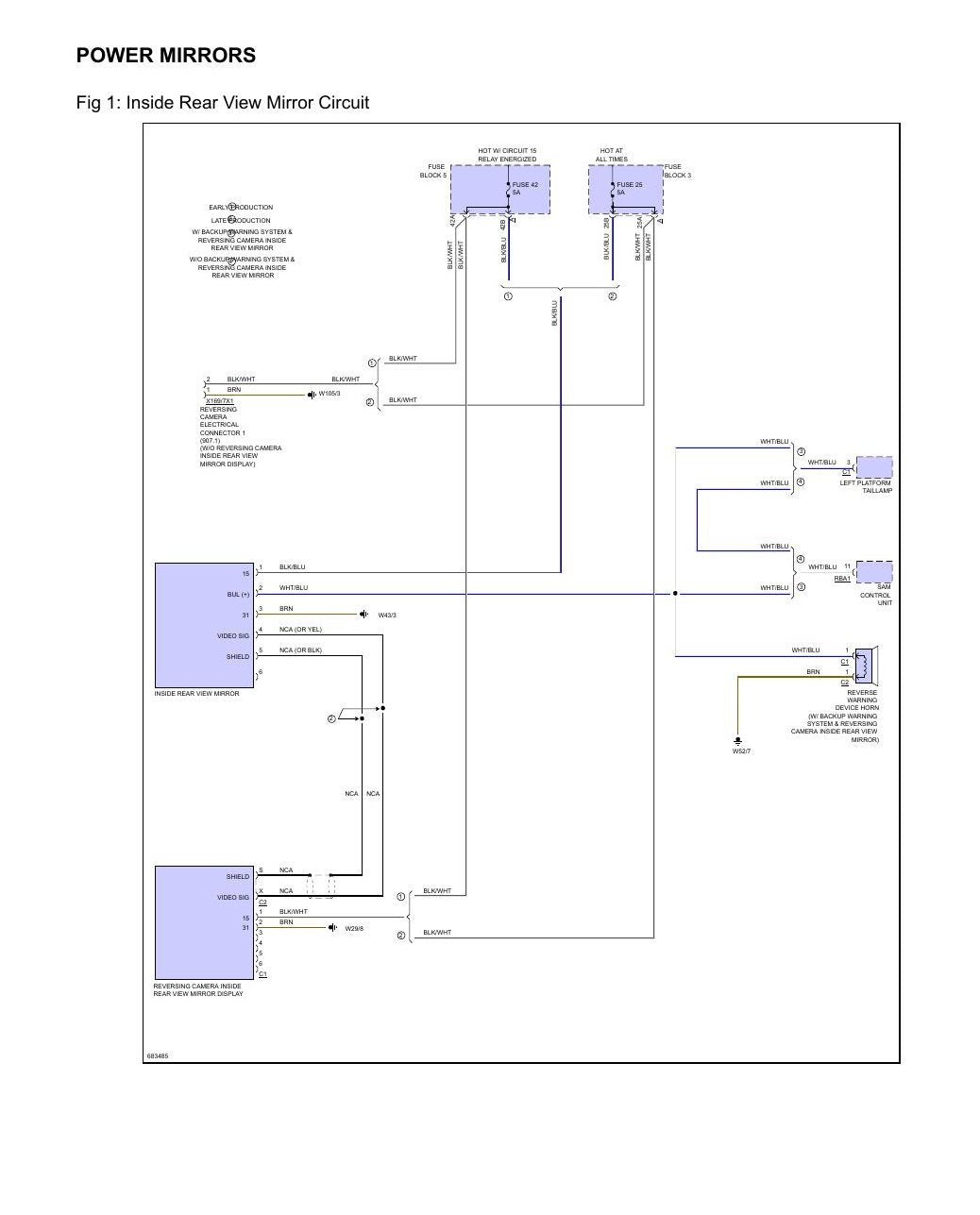 Diagrama Elétrico Mercedes-Benz Sprinter 1500 Base 2.0L 2019 — Cada circuito da Sprinter 1500 2.0L 2019: do - diagrama 2
