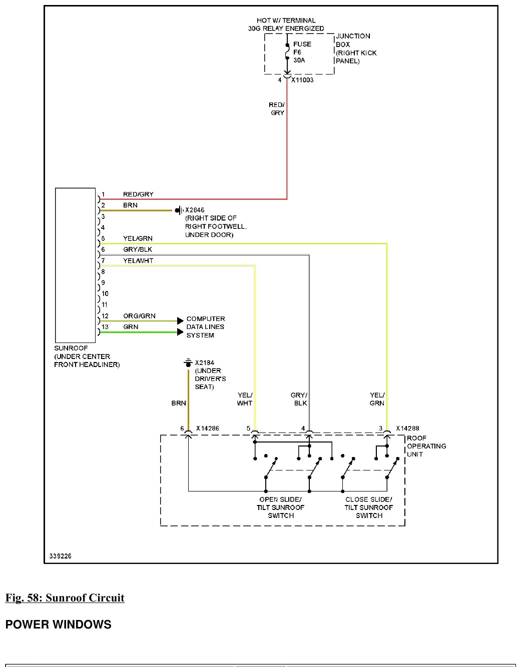 Diagrama Elétrico MINI Cooper — prancha de circuito 4