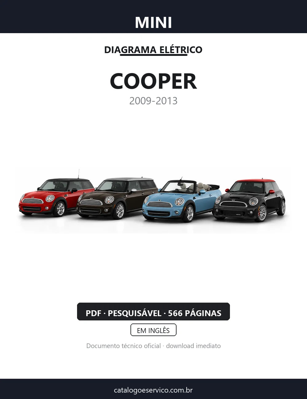 Diagrama Elétrico MINI Cooper — capa