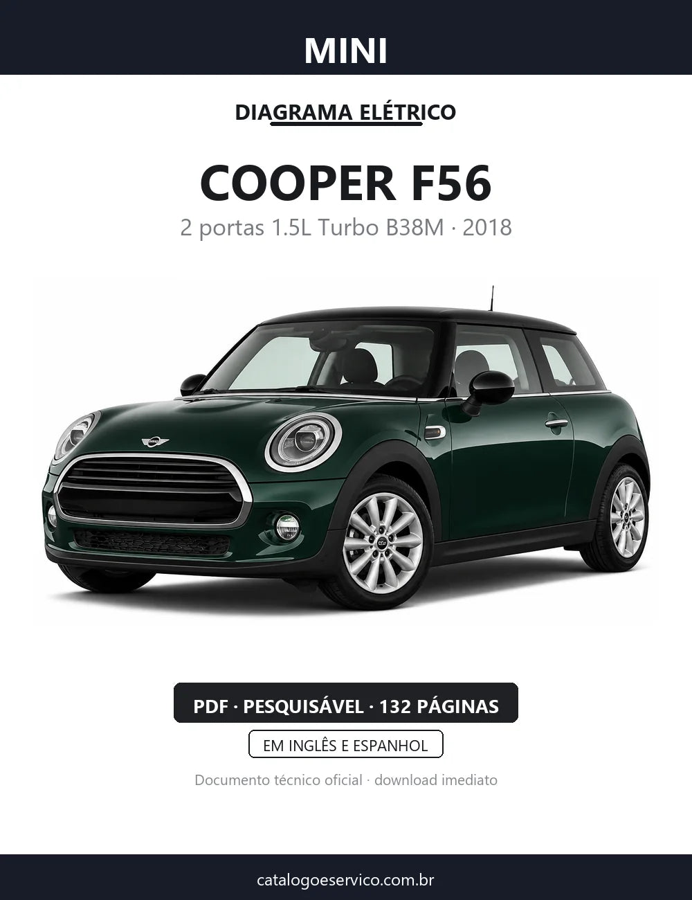 Diagrama Elétrico MINI Cooper F56 — capa