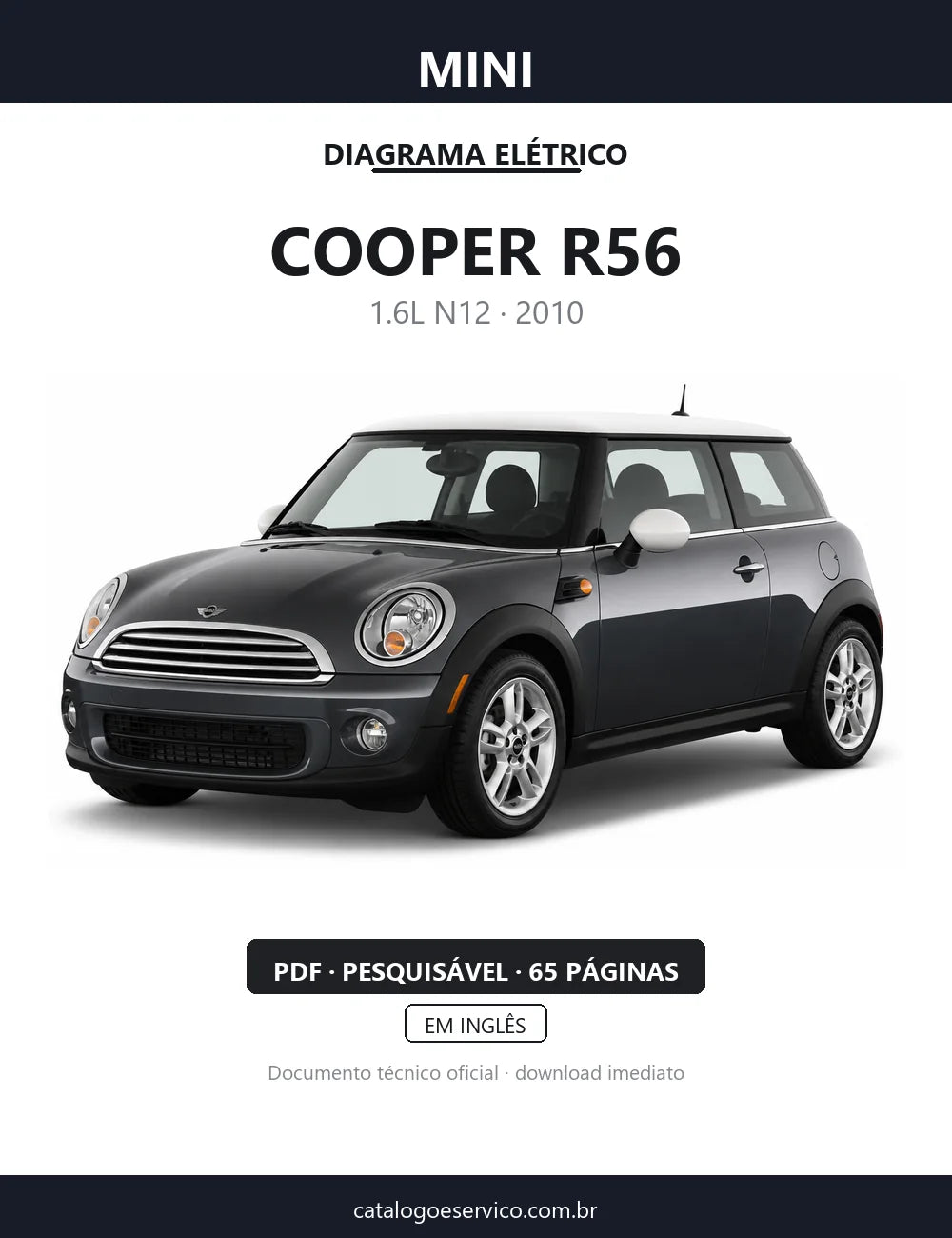 Diagrama Elétrico MINI Cooper R56 — capa
