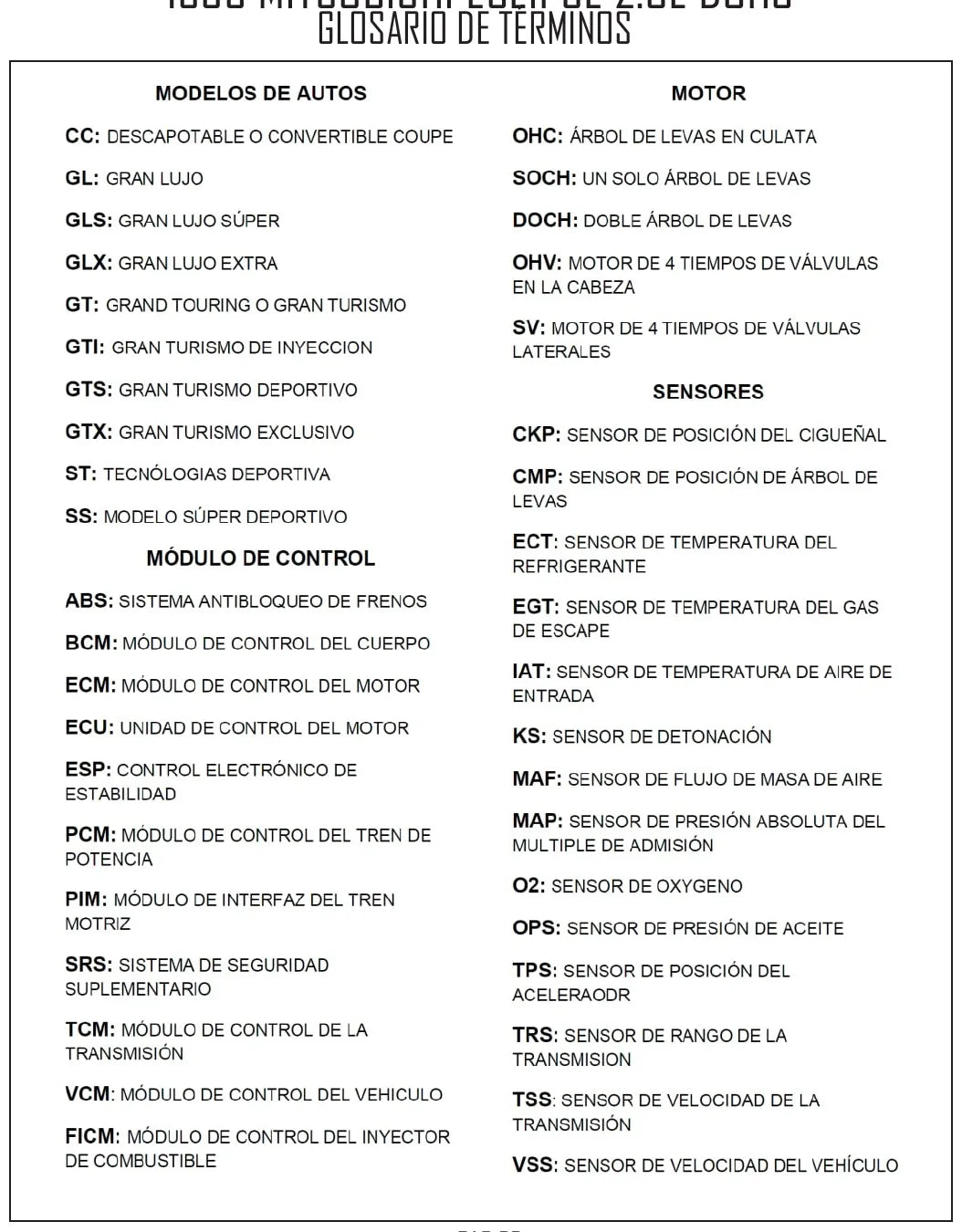 Diagrama Elétrico Mitsubishi Eclipse — prancha de circuito 3