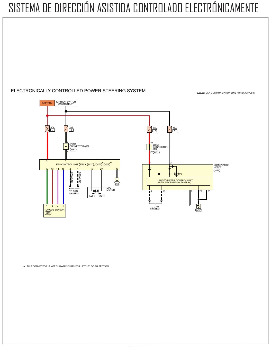 Diagrama Elétrico Nissan March — prancha de circuito 1