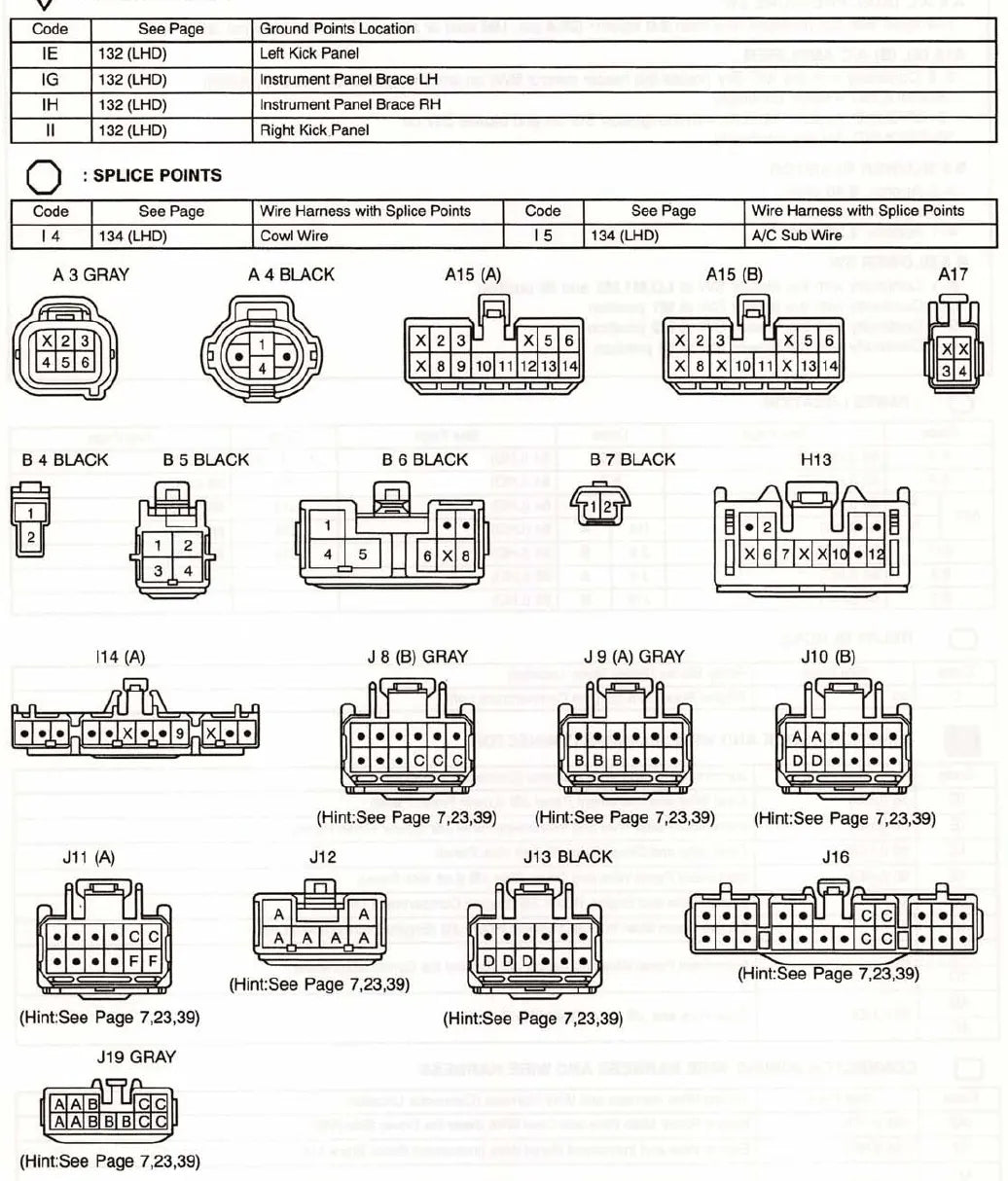 Diagrama Elétrico Toyota Corolla — prancha de circuito 4