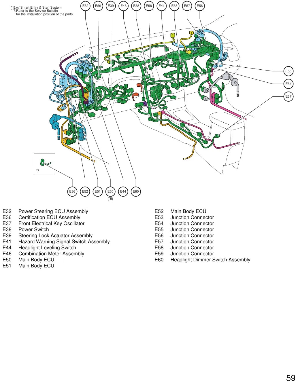 Diagrama Elétrico Toyota Corolla Altis — prancha de circuito 1