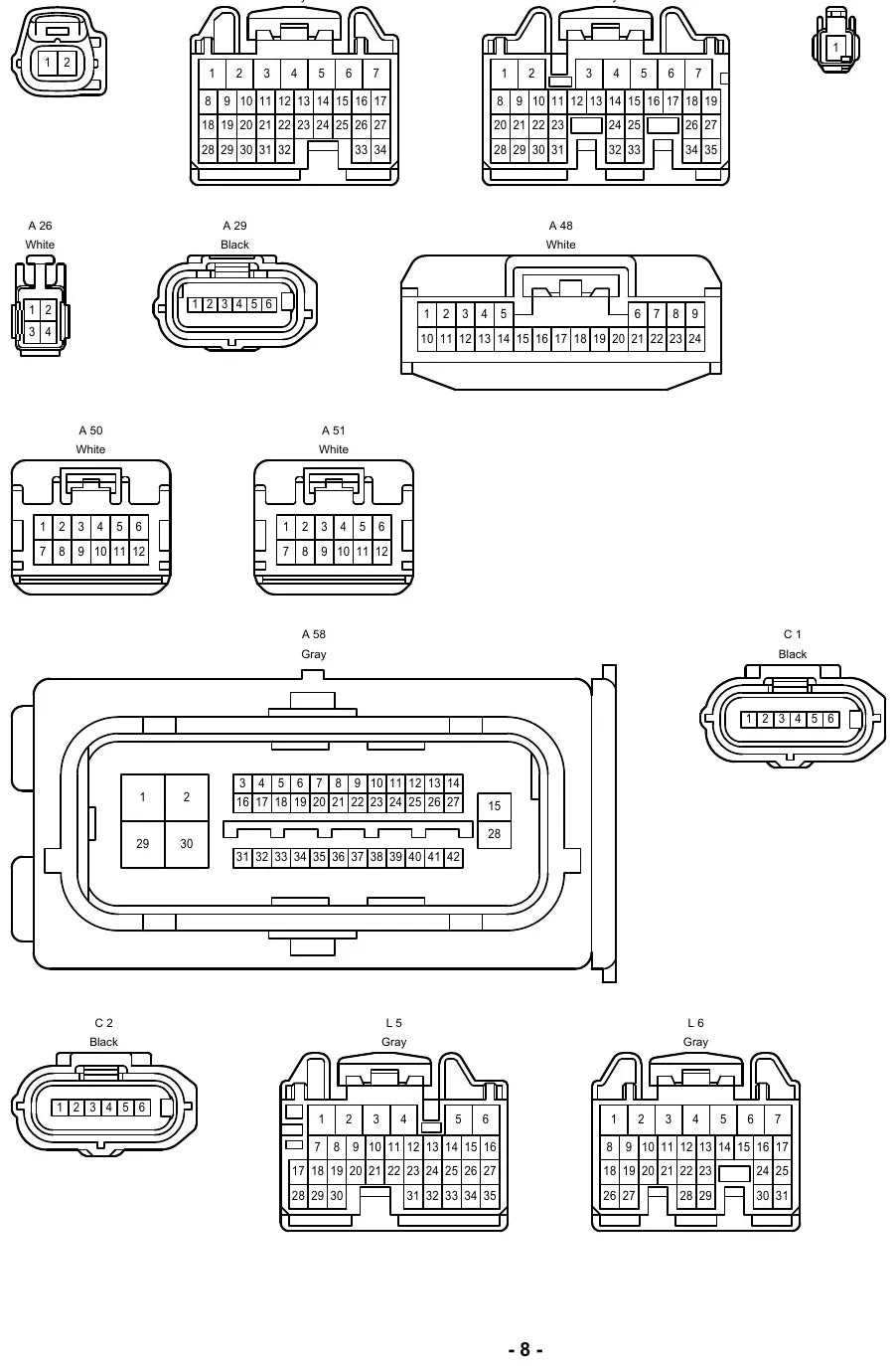 Diagrama Elétrico Toyota Prius — prancha de circuito 2