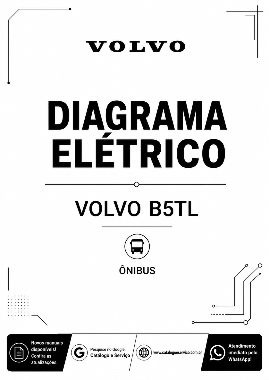 Diagrama Elétrico Volvo B5TL - Ônibus