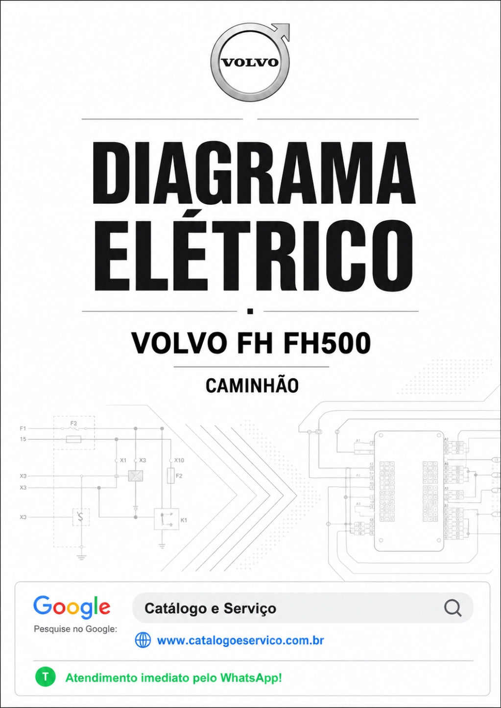 Diagrama Elétrico Volvo FH FH500 - Caminhão