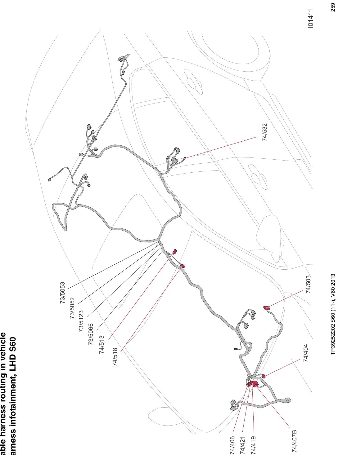 Diagrama Elétrico Volvo S60 — prancha de circuito 4