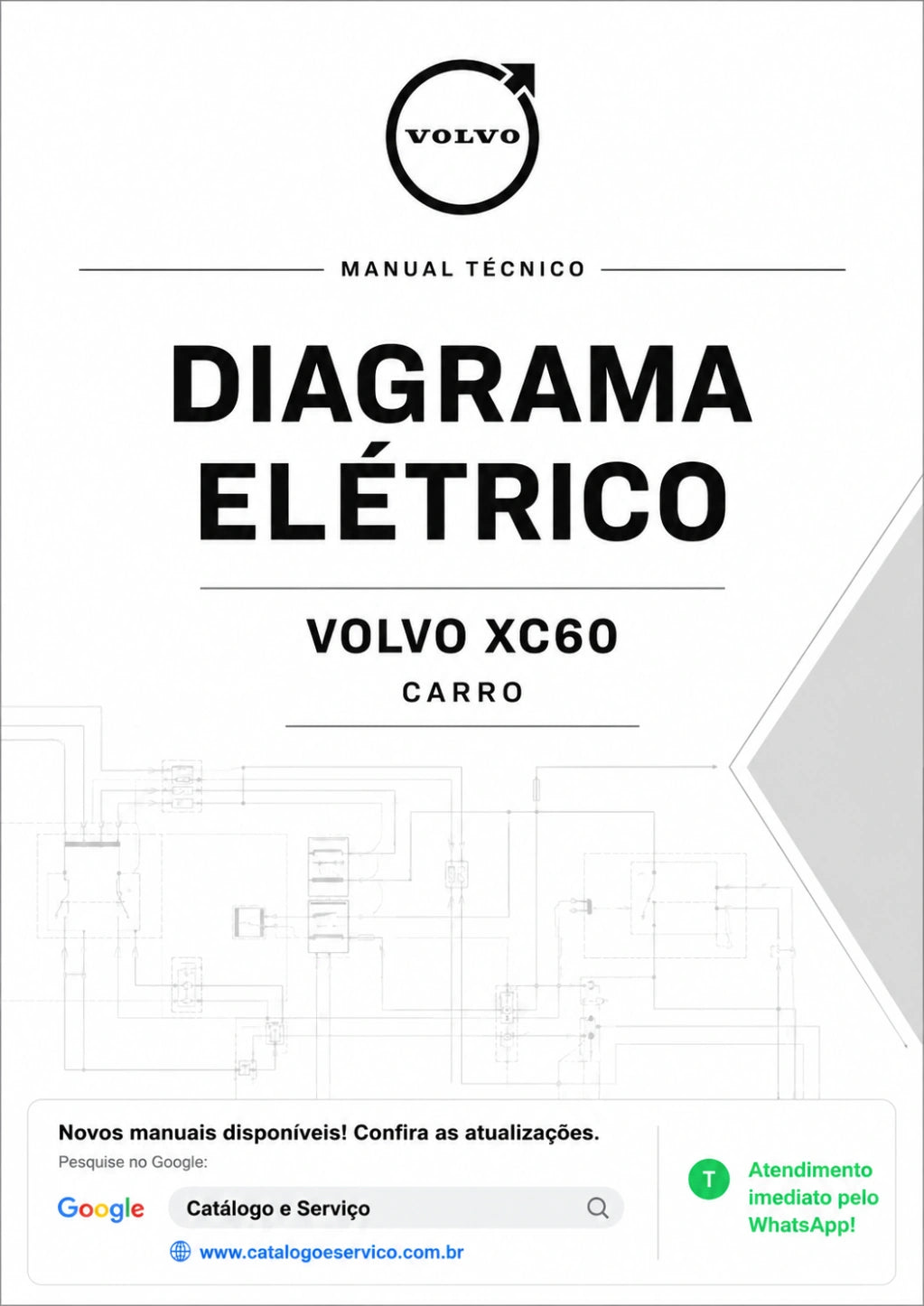 Diagrama Elétrico Volvo XC60 - Carro
