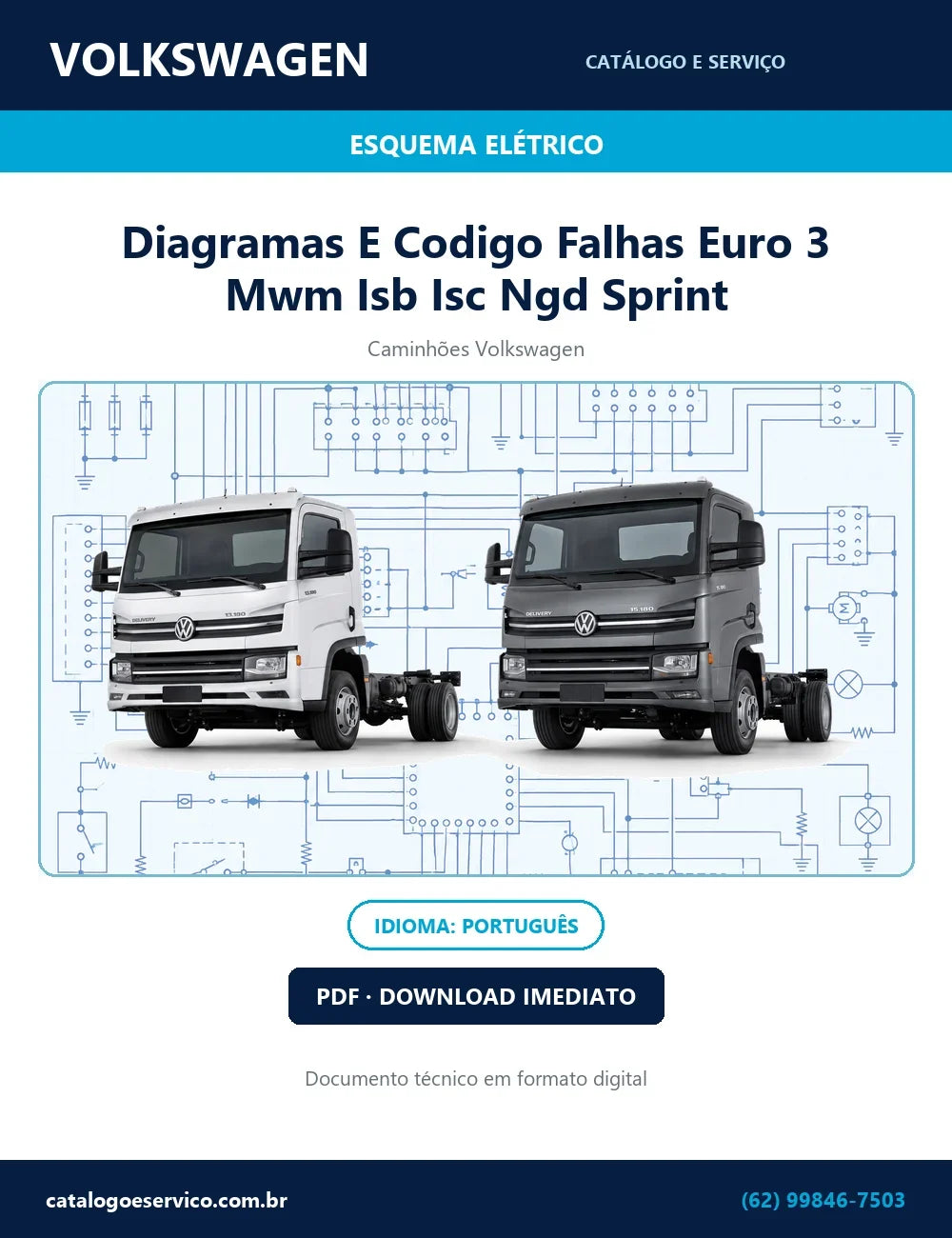 Diagramas E Codigo Falhas Vw Euro 3 Mwm Isb Isc Ngd Sprint