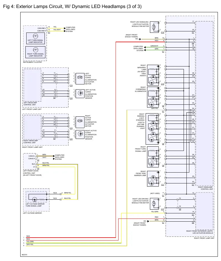 Diagramas Elétricos Mercedes-Benz S550 4Matic 4.6L 2015 — segunda página interna do documento