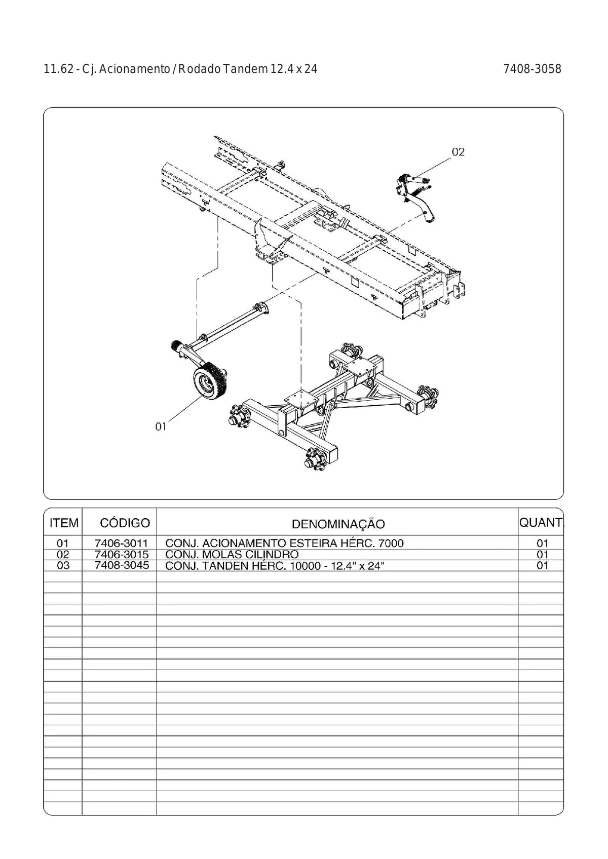 Stara Distribuidor de Fertilizntes 10000 Hercules — distribuidor, vista explodida 3