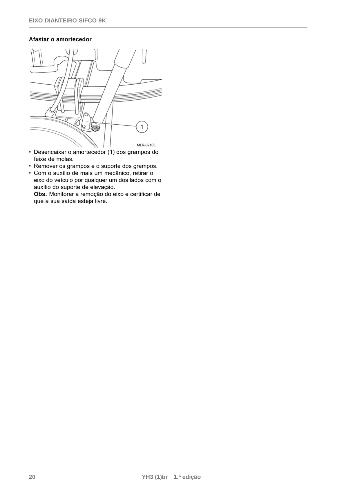 Sifco Eixo Dianteiro 9K — eixo, figura técnica 3