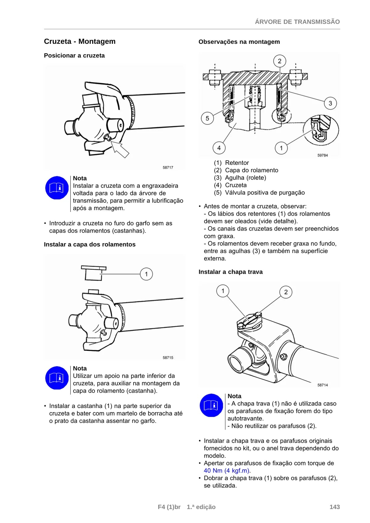 Eixo Traseiro RS23 235 — eixo, figura técnica 4