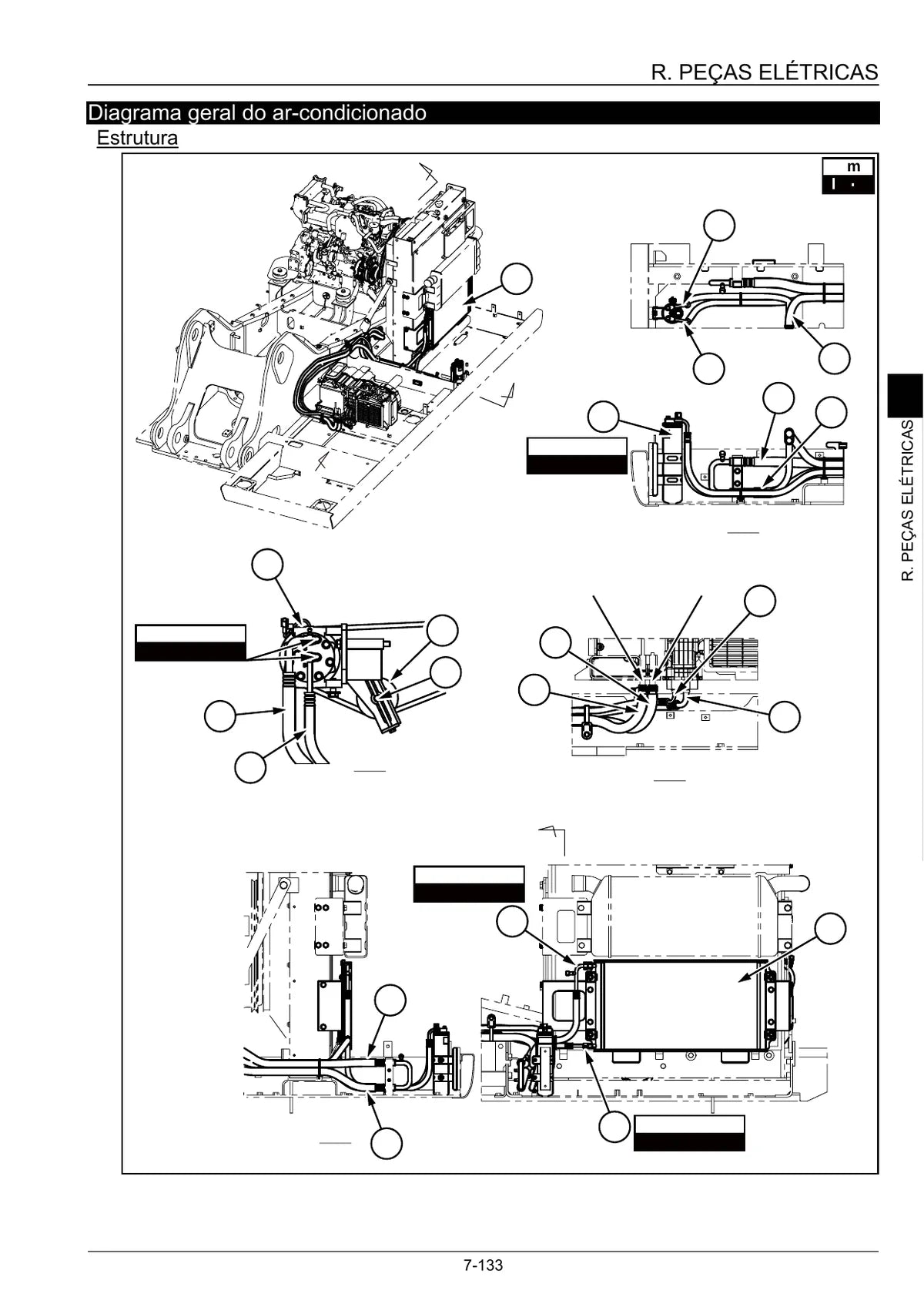 Link-Belt Escavadeira 210X3E Link~belt — escavadeira, figura técnica 4