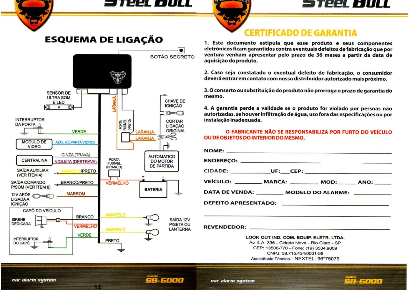 Esquema Elétrico Automaníaco — Elétrica Automotiva: Ford Fiesta, Courier e Ka — página 1 do documento