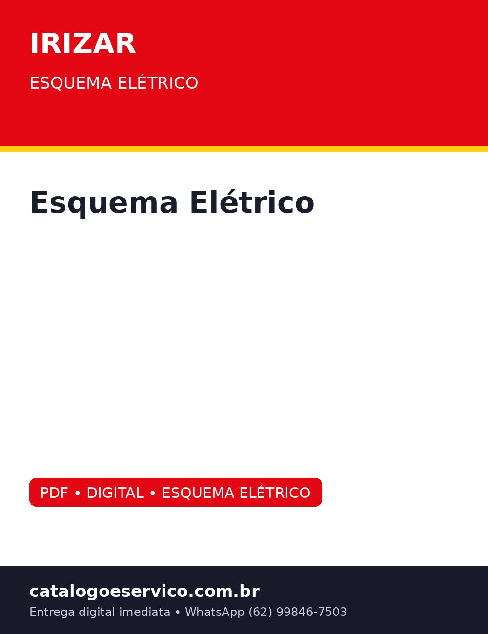 Esquema Elétrico Irizar — Carroceria Irizar: elétrico, pneumático e hidráulico em um só material