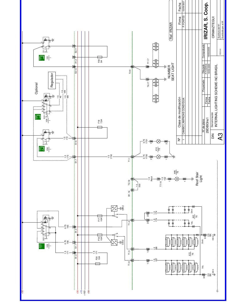 Esquema Elétrico Irizar — Carroceria Irizar: elétrico, pneumático e hidráulico em um só material - diagrama 2