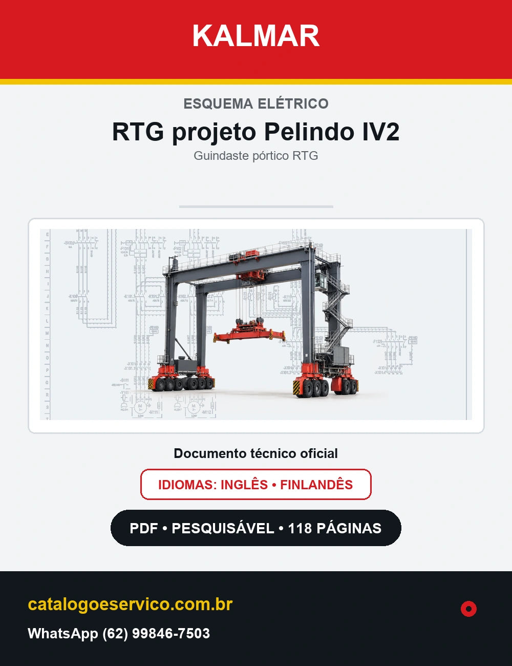 Esquema Elétrico Kalmar RTG projeto Pelindo IV2 — capa