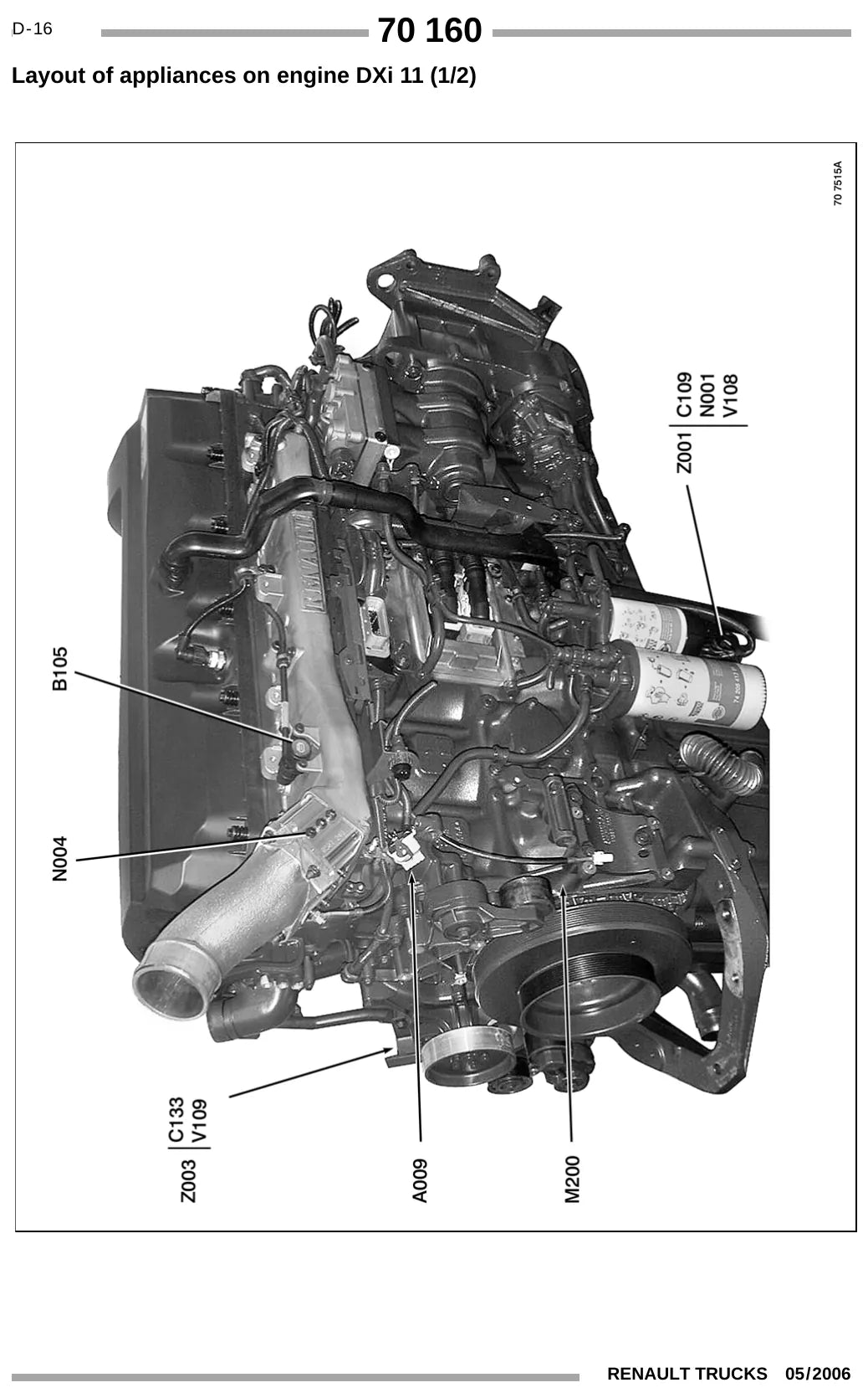 Esquema Elétrico Renault Trucks Kerax DXi Euro 4 — amostra 2 de página interna do documento