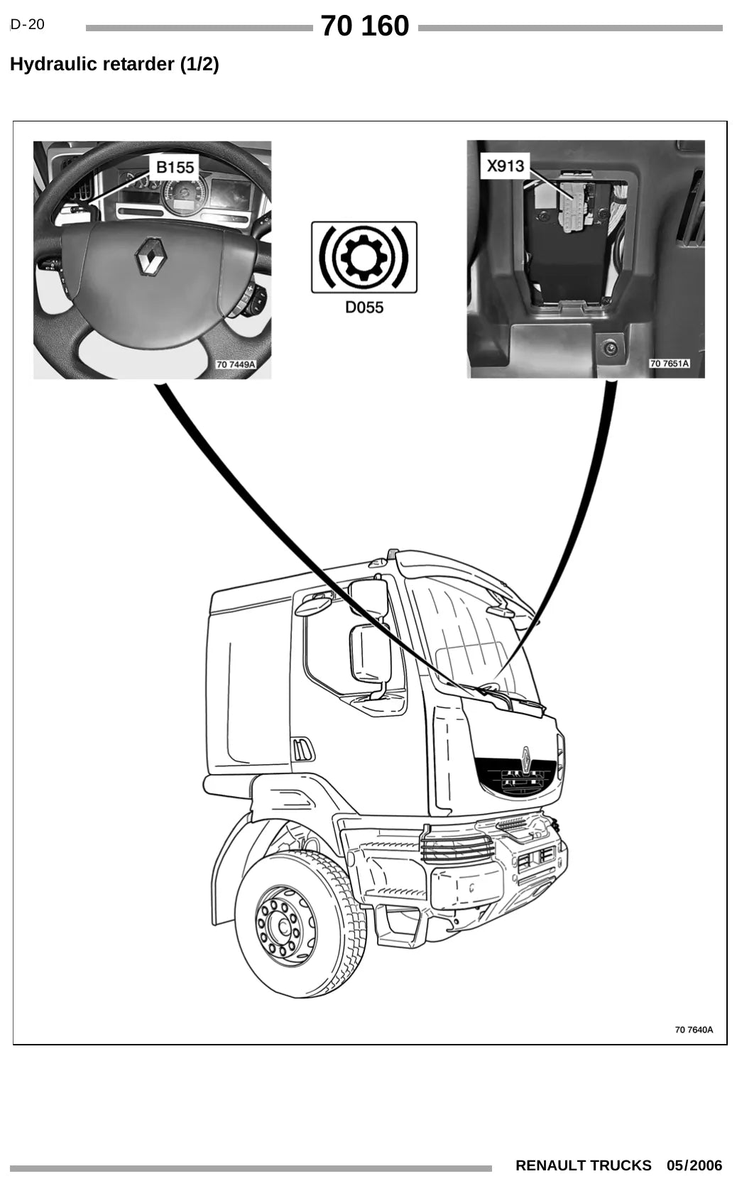 Esquema Elétrico Renault Trucks Kerax DXi Euro 4 — amostra 3 de página interna do documento