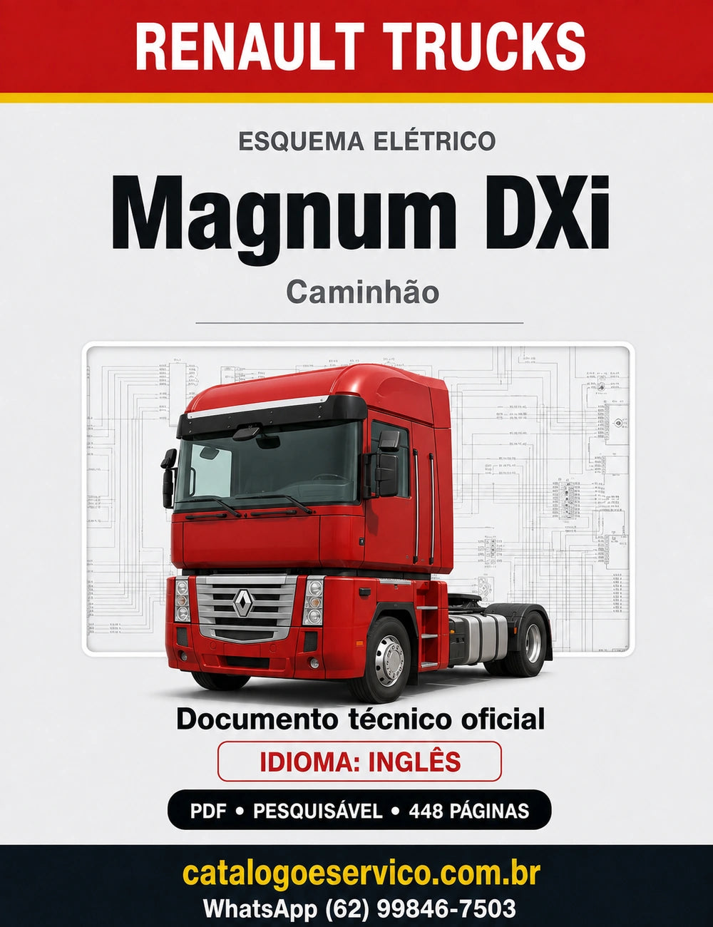 Esquema Elétrico Renault Trucks Magnum DXi — capa