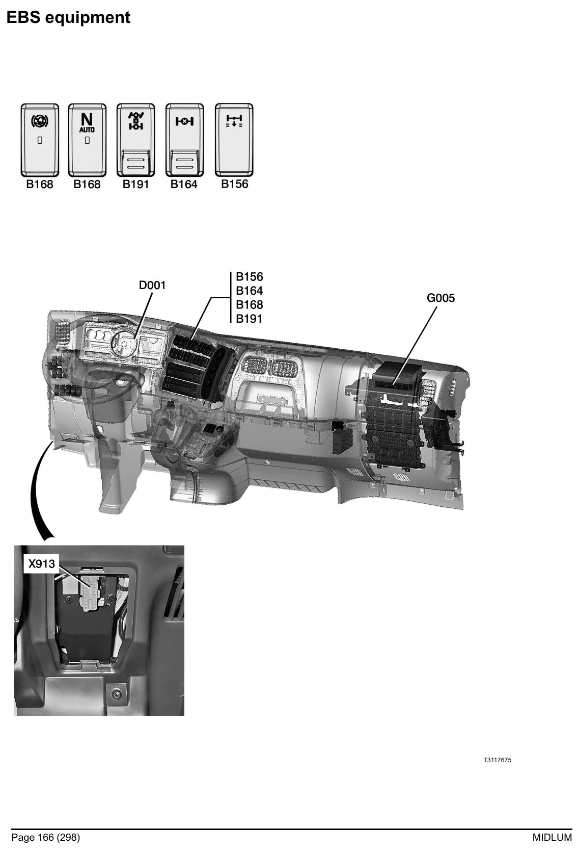 Esquema Elétrico Renault Trucks Midlum DXi — amostra 1 de página interna do documento
