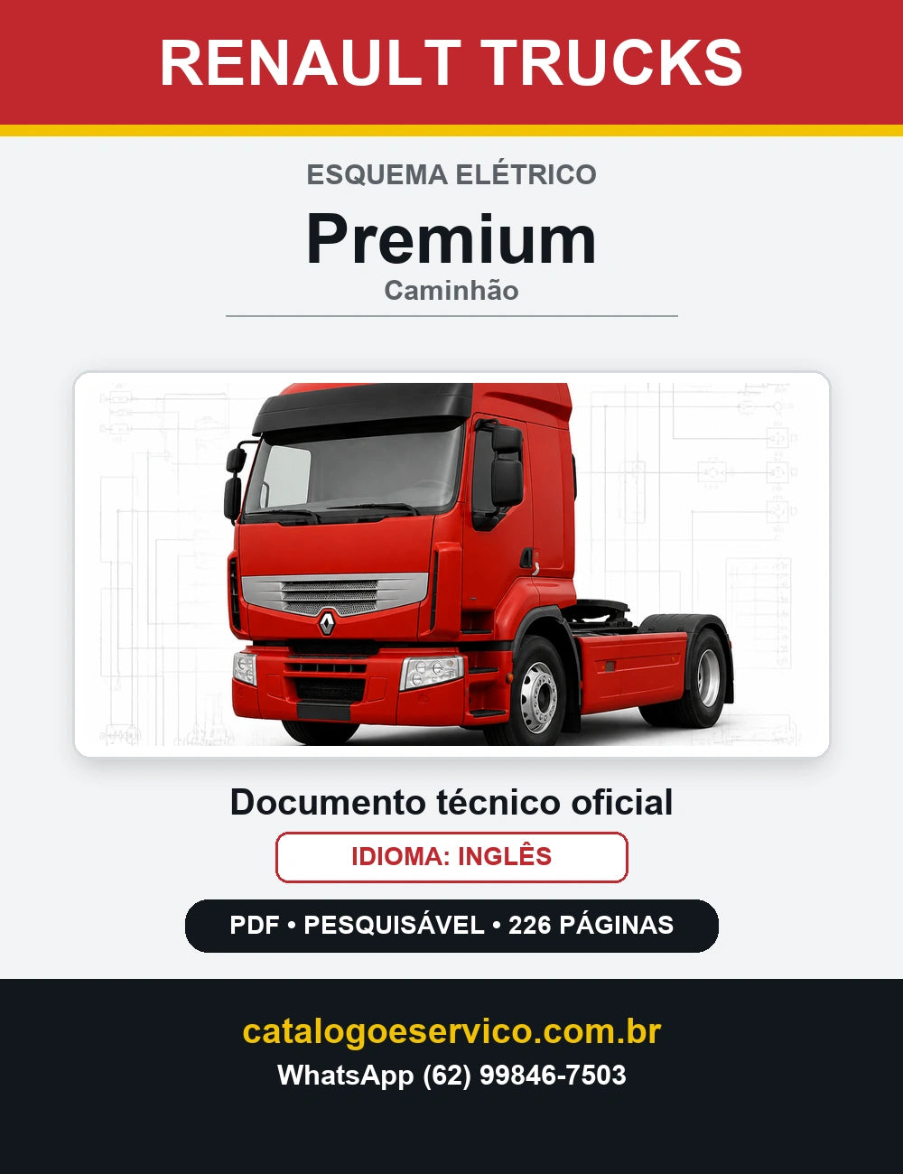 Esquema Elétrico Renault Trucks Premium — capa