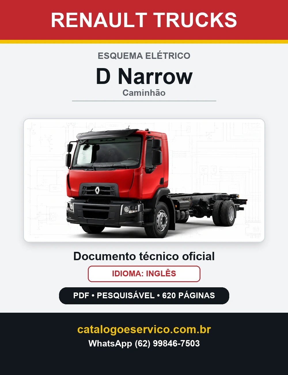 Esquema Elétrico Renault Trucks D Narrow — capa