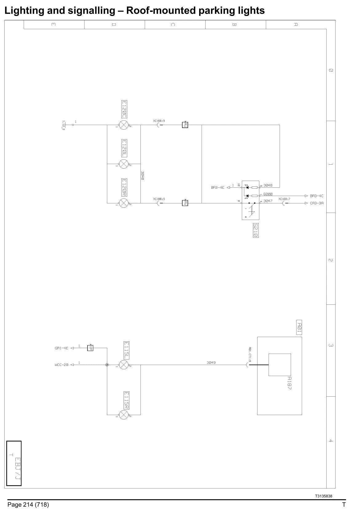 Esquema Elétrico Renault Trucks T — amostra 1 de página interna do documento