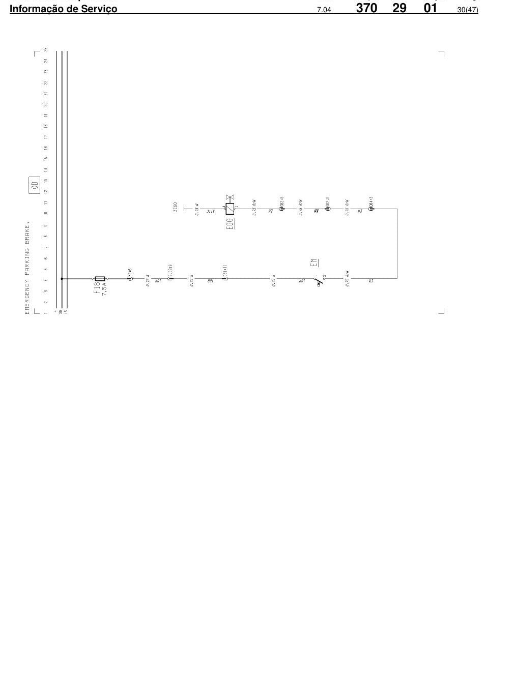 Esquema Elétrico Volvo B10R / B12M — B10R/B12M: um esquema com VECU, EBS, ECS e Dynafleet - diagrama 2