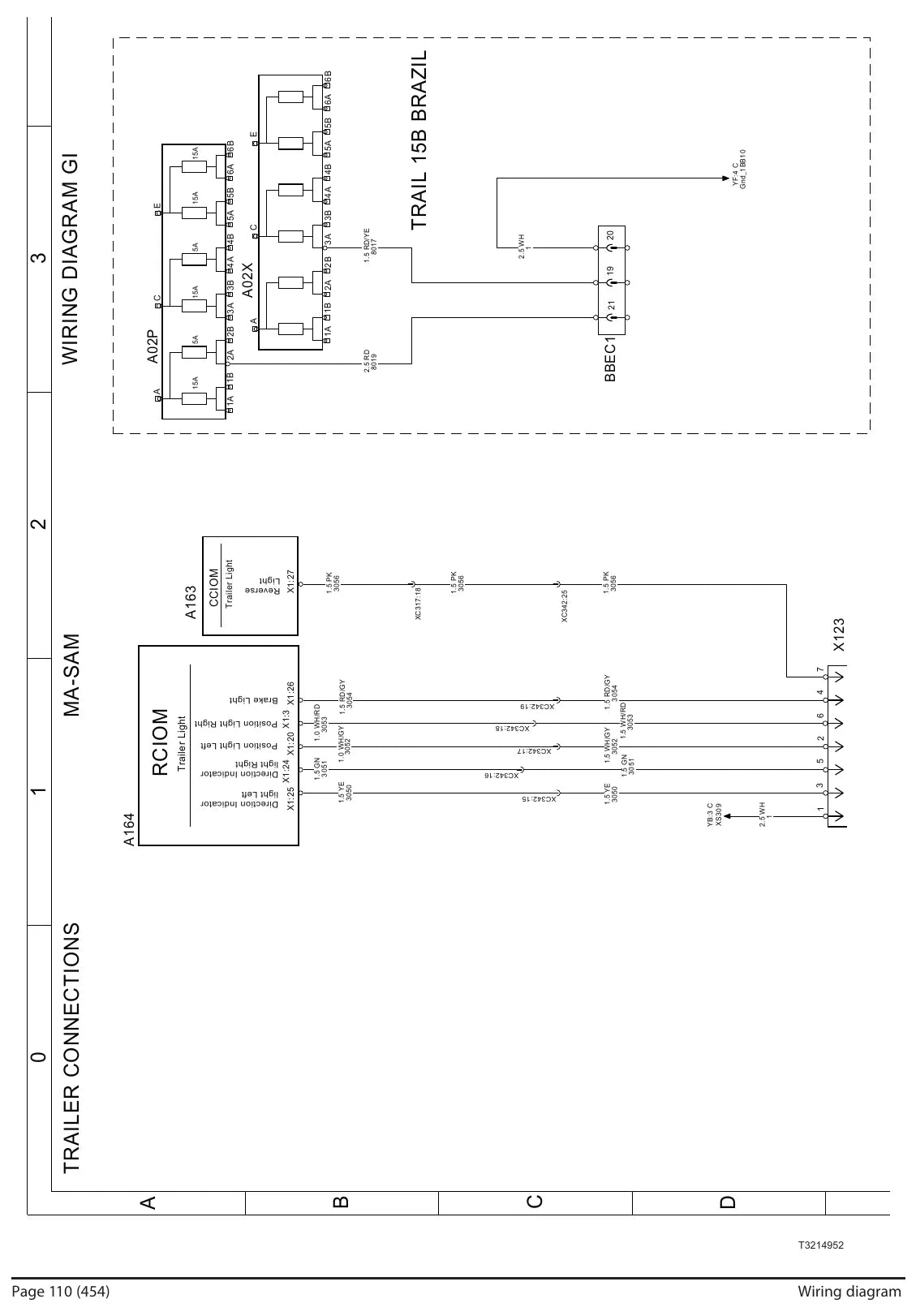 Esquema Elétrico Volvo FH (4) — amostra 1 de página interna do documento