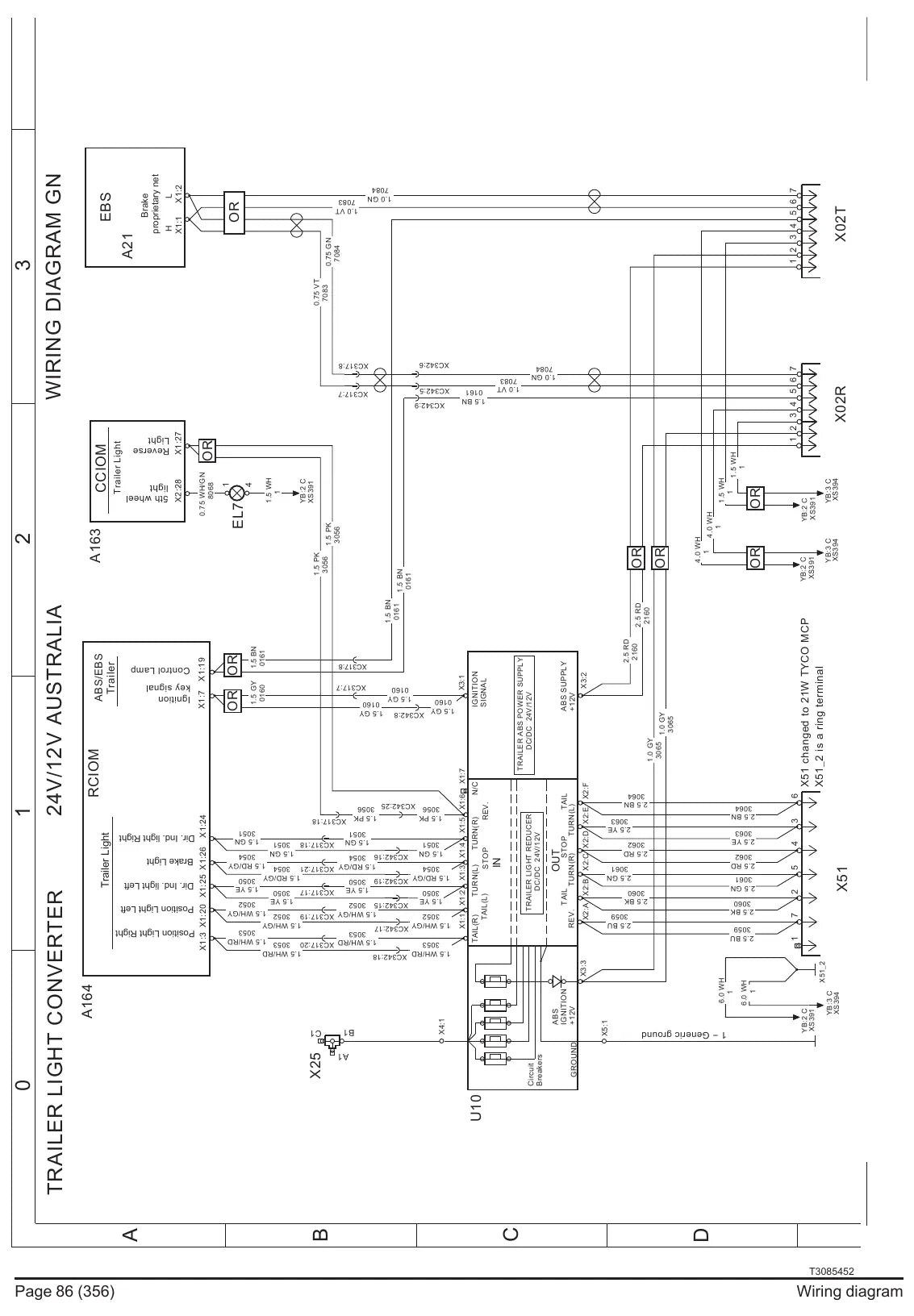 Esquema Elétrico Volvo FM (4) — amostra 1 de página interna do documento