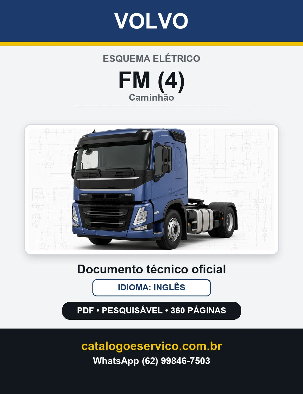 Esquema Elétrico Volvo FM (4) — capa