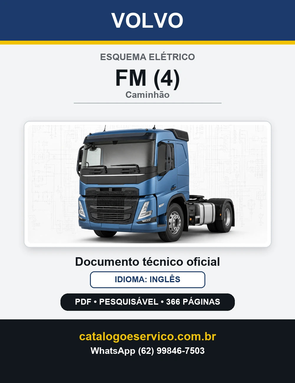 Esquema Elétrico Volvo FM (4) — capa