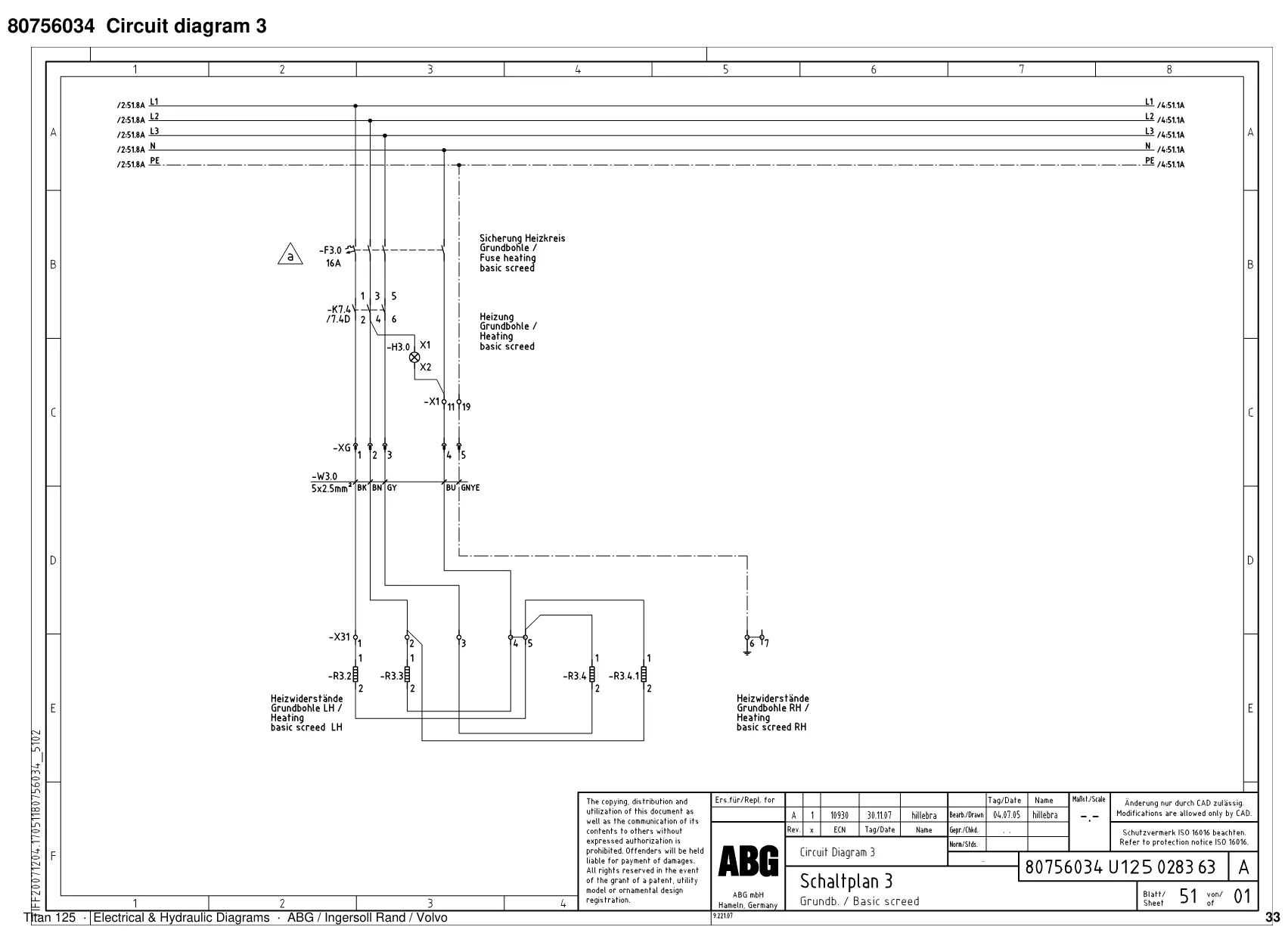 ABG Titan 125 Ingersoll Rand — diagrama 2