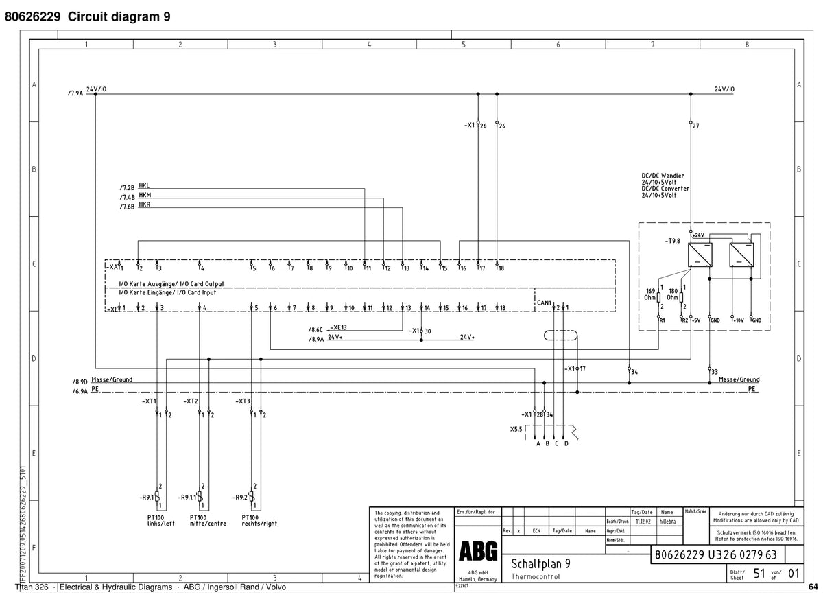 ABG Titan 326 Ingersoll Rand — diagrama 3