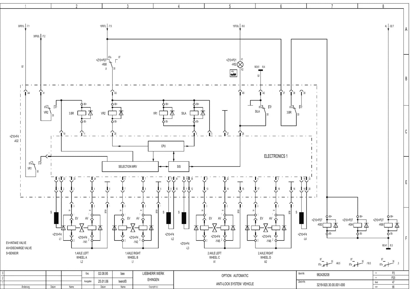 Esquemas Elétricos Liebherr LTM 1030/1 Guindaste — página interna 1