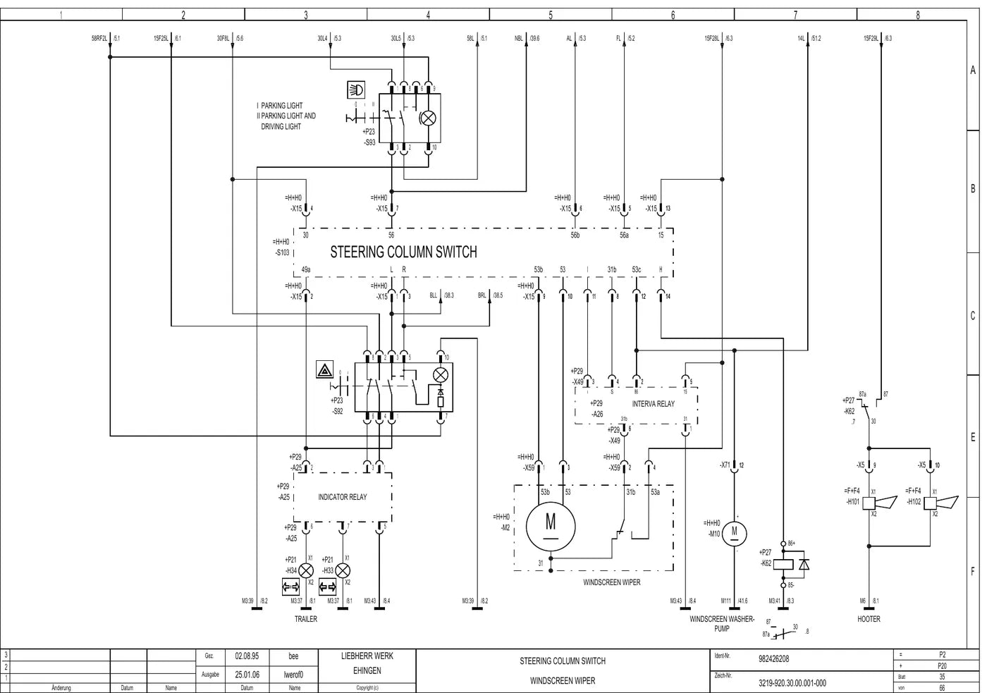 Esquemas Elétricos Liebherr LTM 1030/1 Guindaste — página interna 4