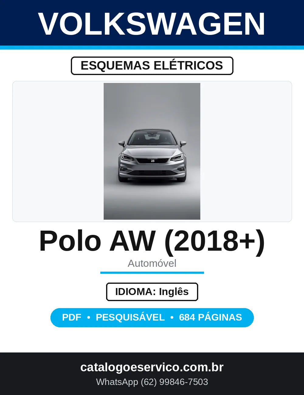 Esquemas Elétricos VW Polo 6 desde 2017 motor 1.0 — capa