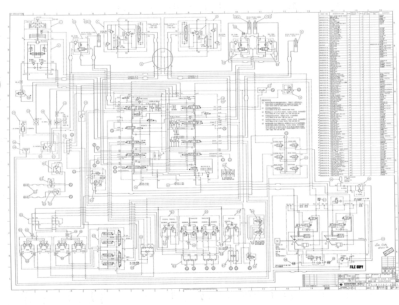 Esquema Elétrico Link-Belt 330 Escavadeira Hidráulica — página interna 1