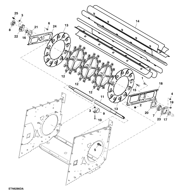 Catálogo Peças Colheitadeiras John Deere S670 Sts