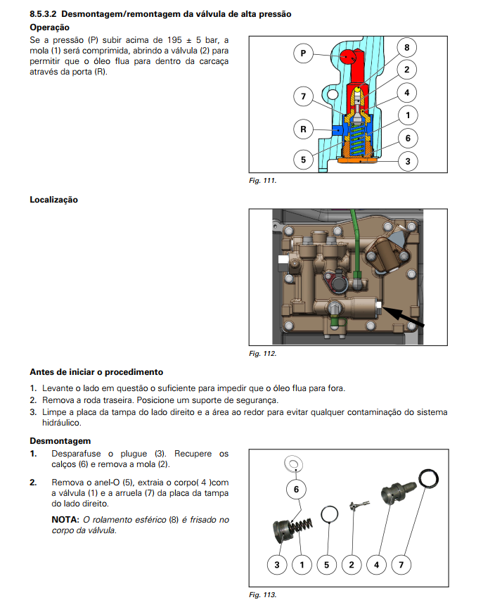 Manual de Serviço Valtra - A114, A124, A134 Hitech - 2017 - Trator