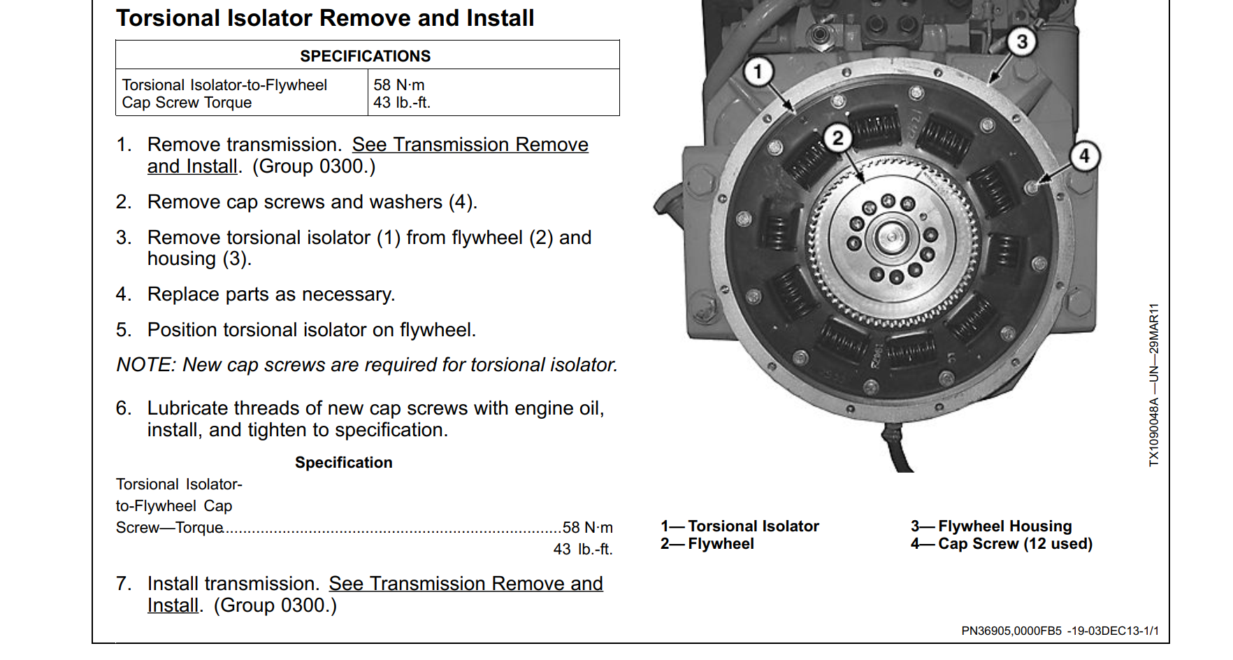 Manual de Servico Mecanico 620G, 620GP, 622G, 622GP Motoniveladoras John Deere