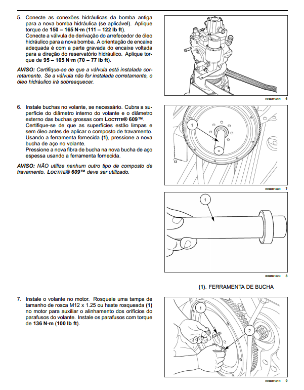 5150 6150 7150 Manual De Servico Oficina + Codigos de erros Colheitadeiras Case (Portugues)