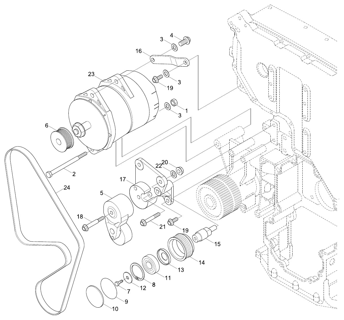 Catálogo de Peças Hyundai R800LC-7A — vista técnica detalhada (página interna do PDF)