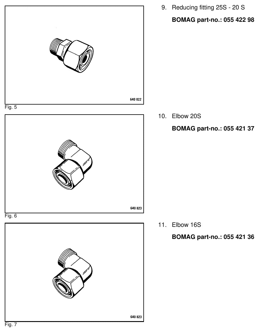 Esquema e figura de componente — BOMAG BW 180 AD
