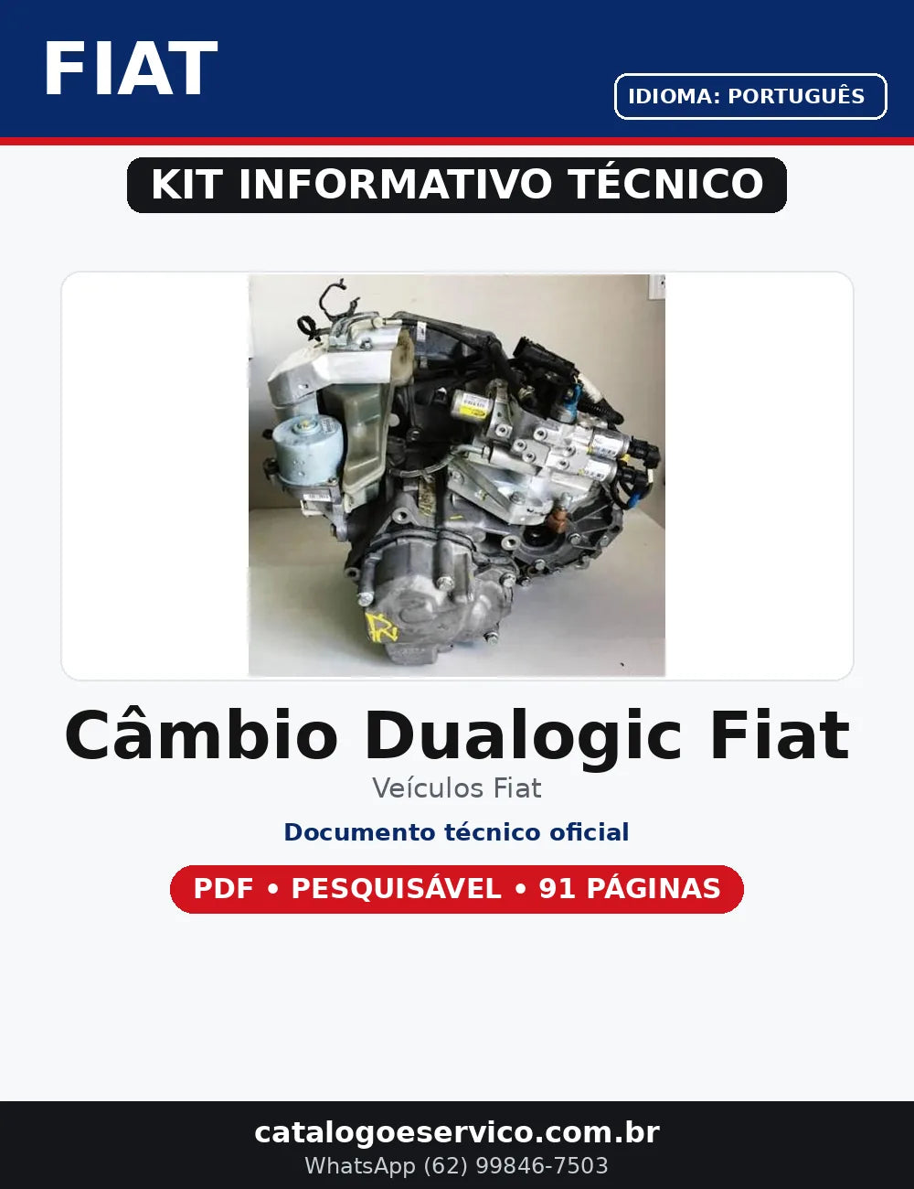 Kit Informativo Técnico Robô Dualogic Fiat * Top!
