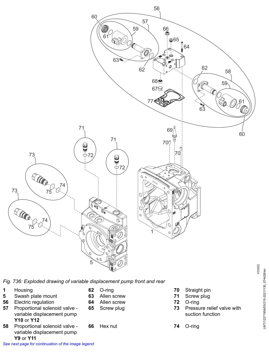 Manual de Serviço Liebherr LR 636 1725 — figura técnica 3